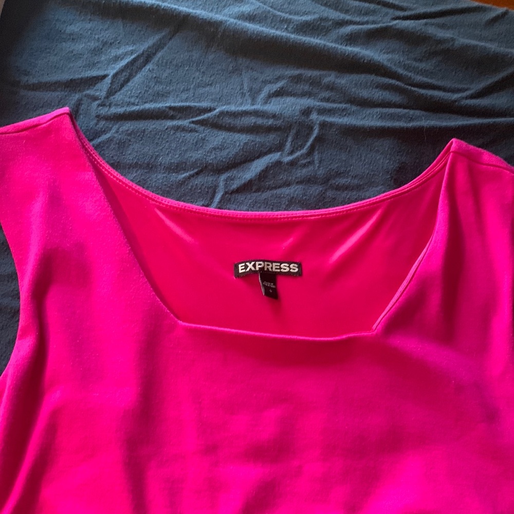 Pink Lined Express dress